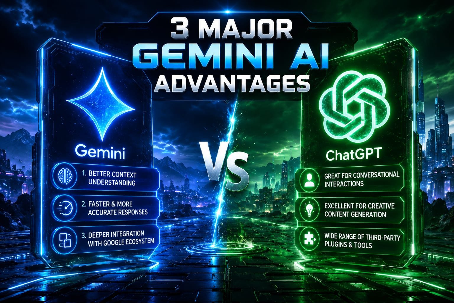 3 Major Gemini AI Advantages